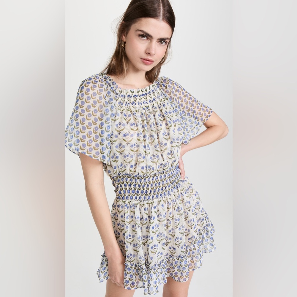 Mini chiffon dress